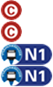 Linie C,Linie N1,Linie C,Linie N1
