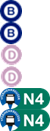 bus b2,bus b2,Linie D,Linie D
