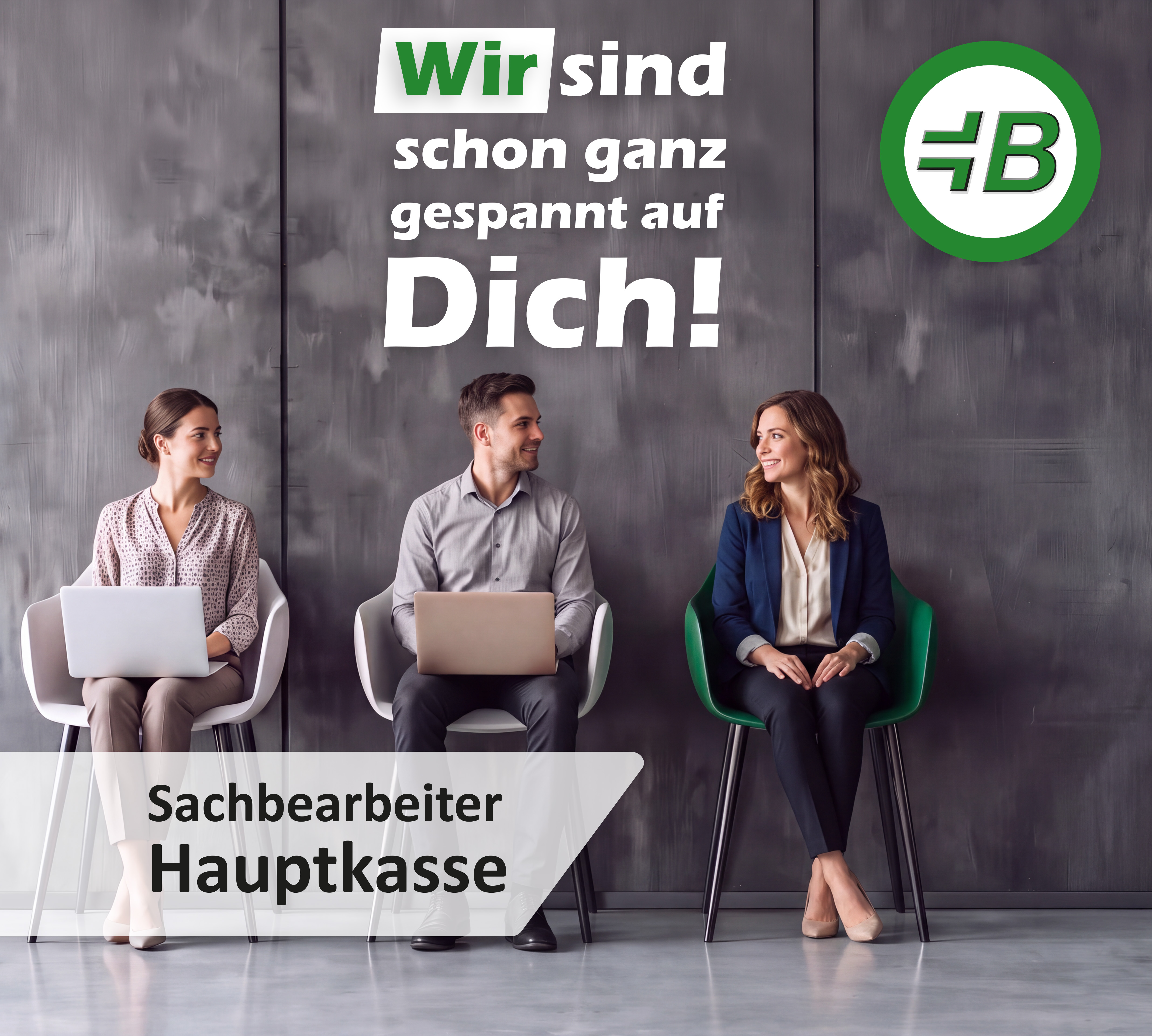 Teambild: "Wir sind schon ganz gespannt auf dich"