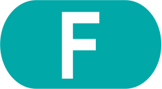 Liniensymbol der Linie F